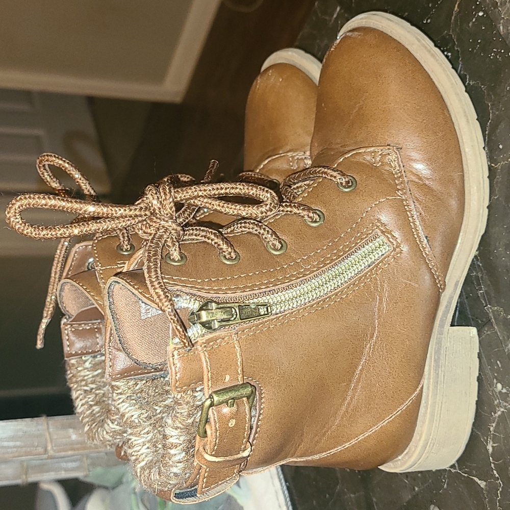 Toddler girl's Wonder Nation ankle boots sz: 11